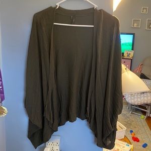 Olive green Shaw cardigan. Maurice’s size S/M